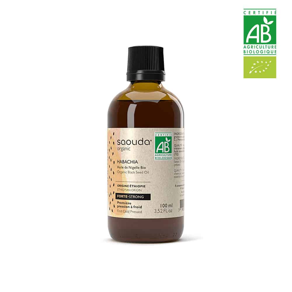 Huile de nigelle d'Ethiopie (habachia) Bio - 100 mL