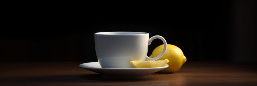 Combien de calories thé vert citron ?